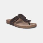 Dark brown chappal for men - Image 2