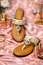 Embellished T-Strap Flats - Image 4